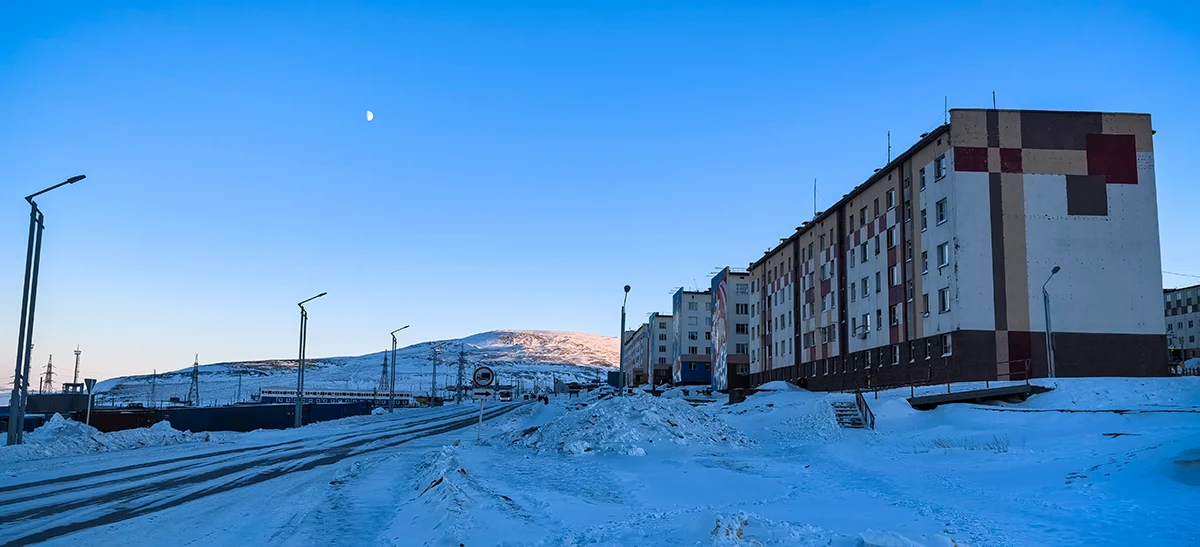 Фотографии вечернего Певека