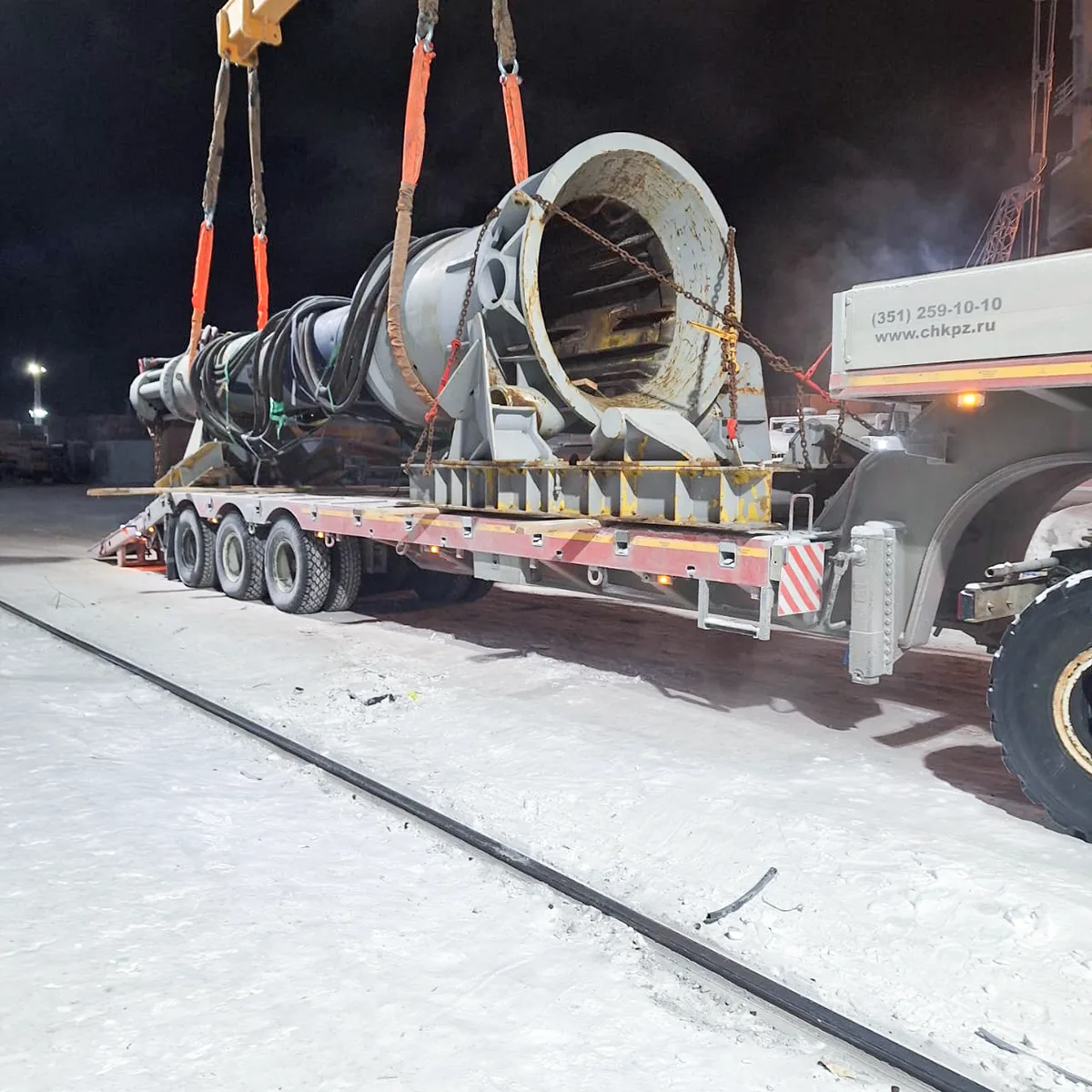 Выгрузка в порту Певек